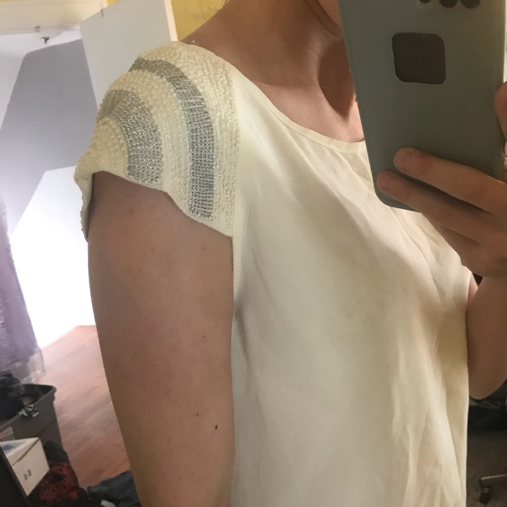 Francesca’s beaded top